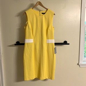 Yellow Soft Mesh Dress